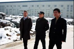 福寿园国际集团组团踏雪来访，浙江九游会俱乐部赢盛赞