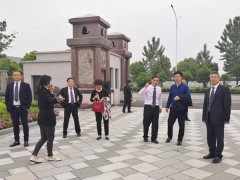 江苏盐城大丰福寿园领导来浙江九游会俱乐部调研