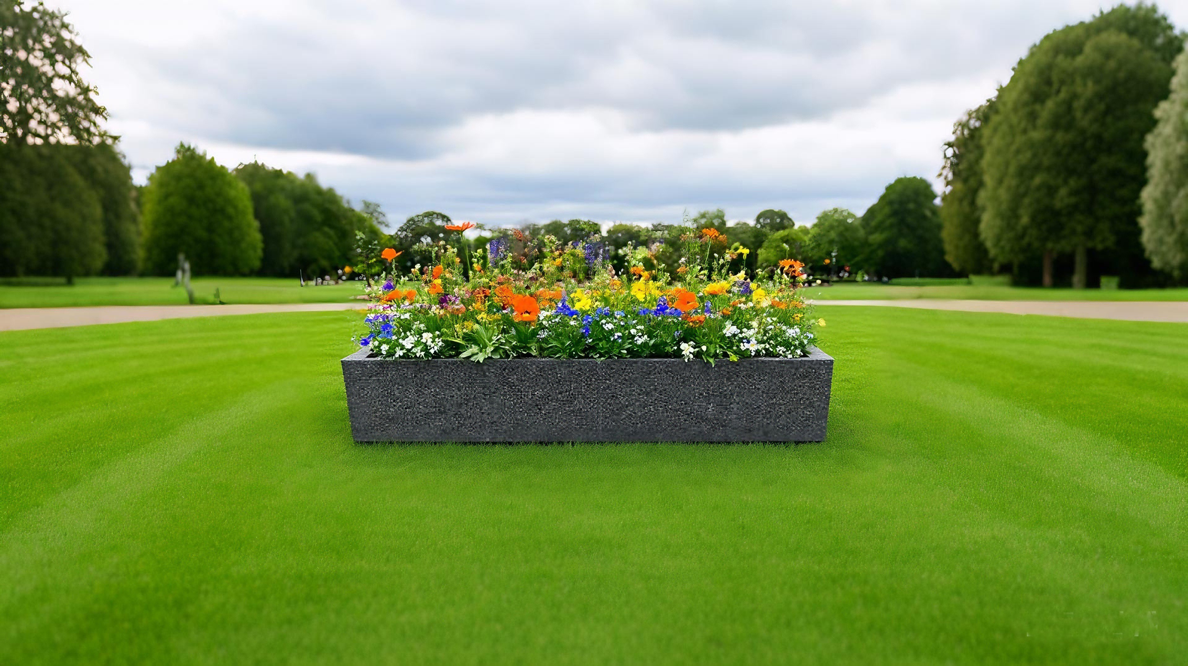 无机仿真石花箱：以永恒之美，守护每一季绽放