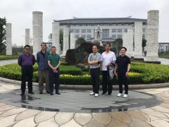 中国殡葬协会王宏阶、杨世森一行莅临考察指导